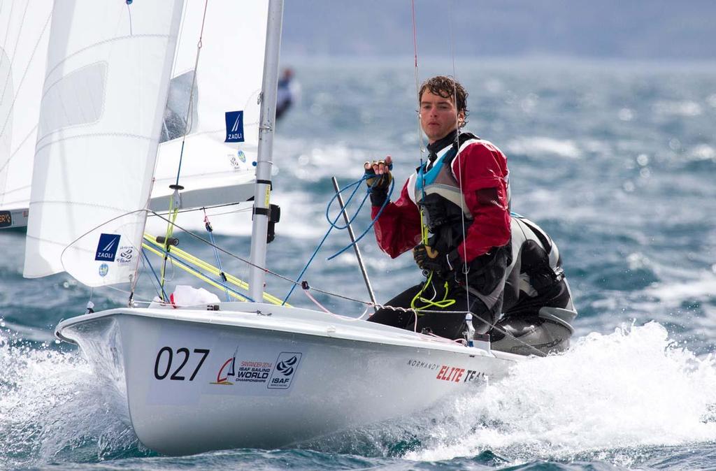 Guillaume PIROUELLE and Sipan VALENTIN (FRA76) - 2014 470 Men and Women World Championship © Nikos Alevromytis / Alen Photography http://www.alen.gr